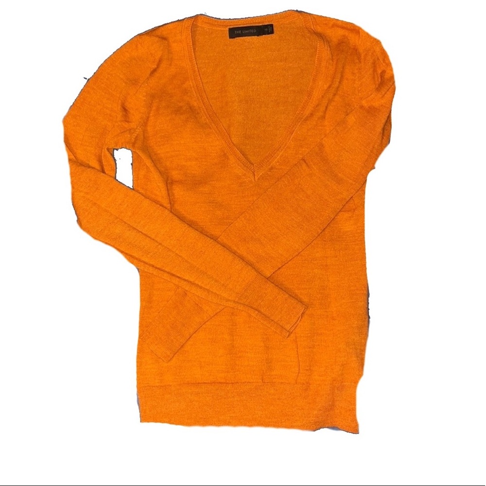 The Limited Orange Light Sweater